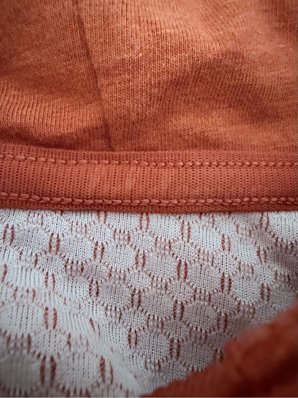 LULULEMON Heathered Brick/White All Yours Zip Hoodie Bubble Dot 6 - Picture 11 of 16